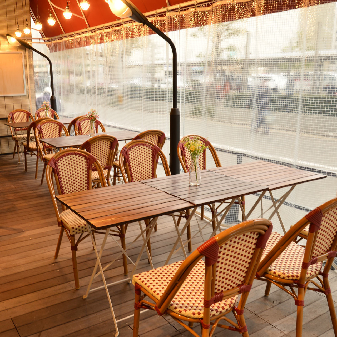 広々としたお席でBBQできます ｜博多磯っこ商店