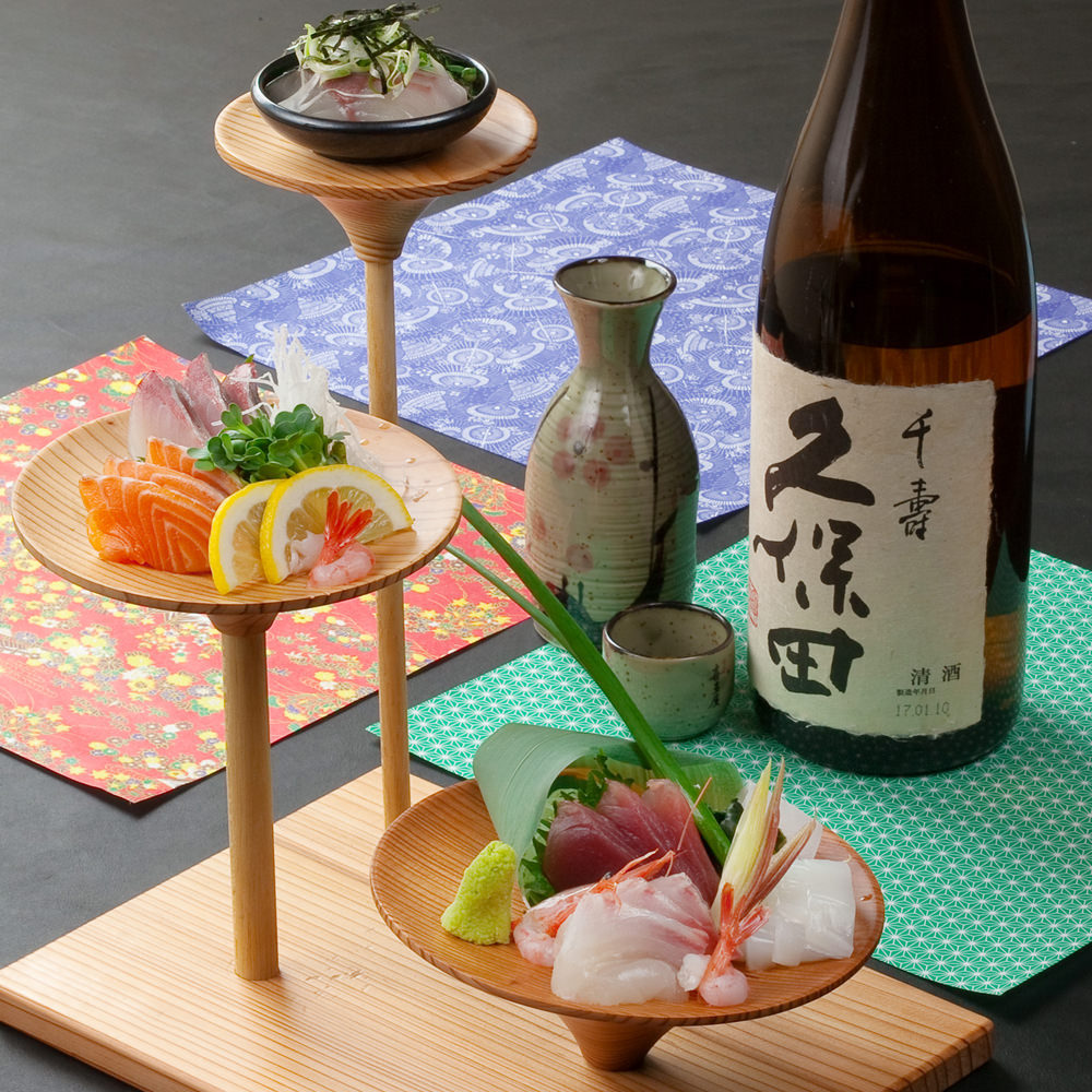 日本酒や焼酎も飲み放題です!  ｜博多磯っこ商店