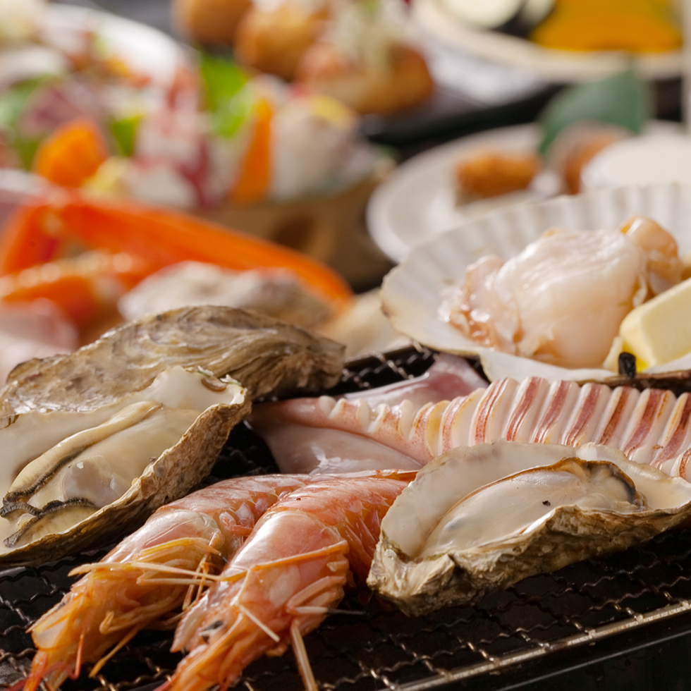 海鮮とお肉を楽しむコース料理で贅沢なひと時を｜博多磯っこ商店